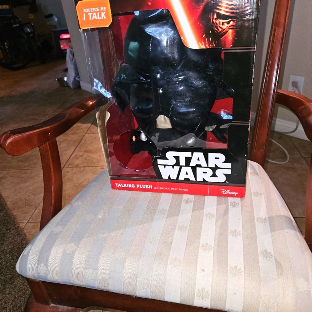 Starwars dart vader talking plush